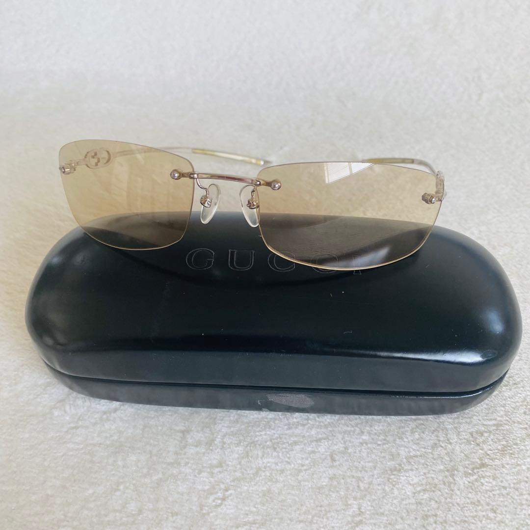 GUCCI グッチ サングラス ヴィンテージ GG1775/S リムレス 箱付き