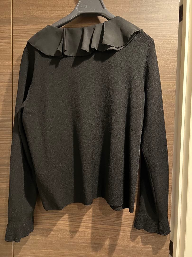 TO be chic ブラックカーディガン 46 大きいサイズ