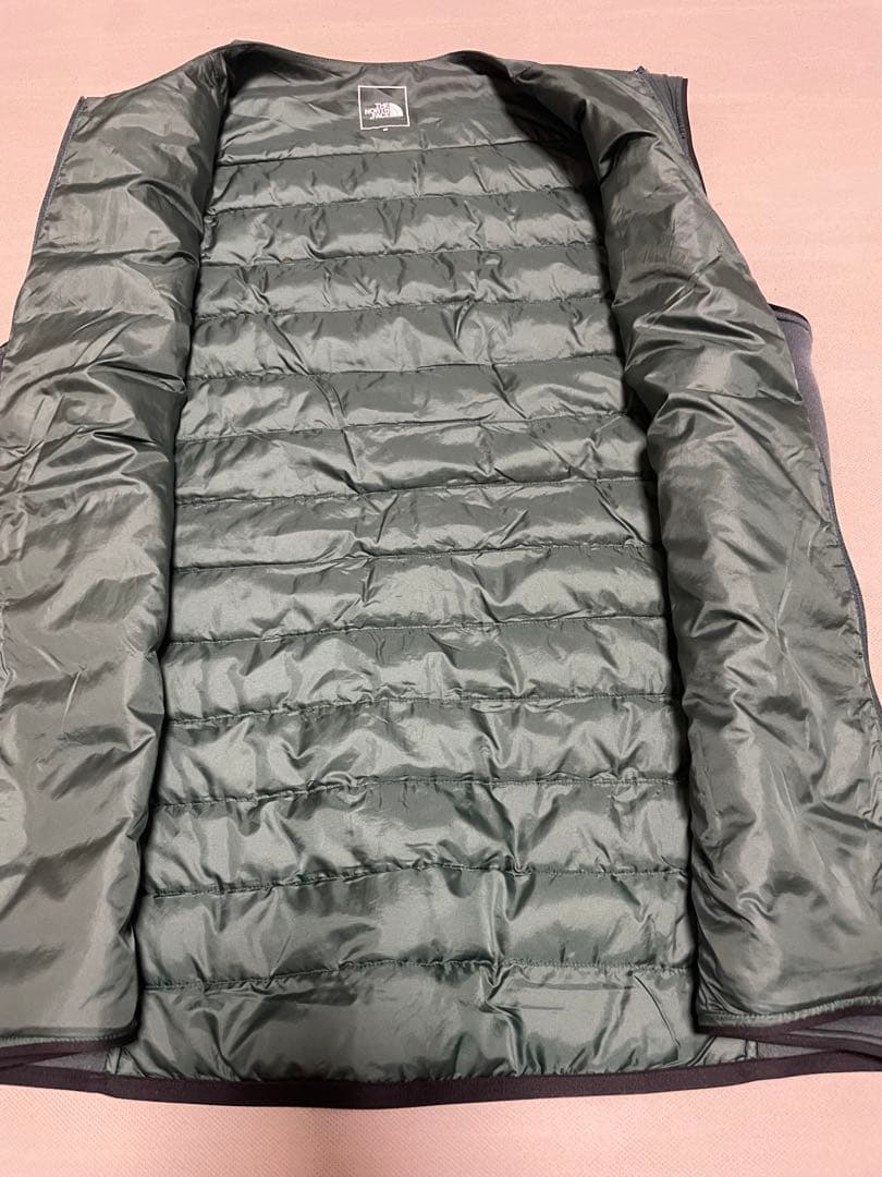 ノースフェイス ベスト NY82174 M グリーン