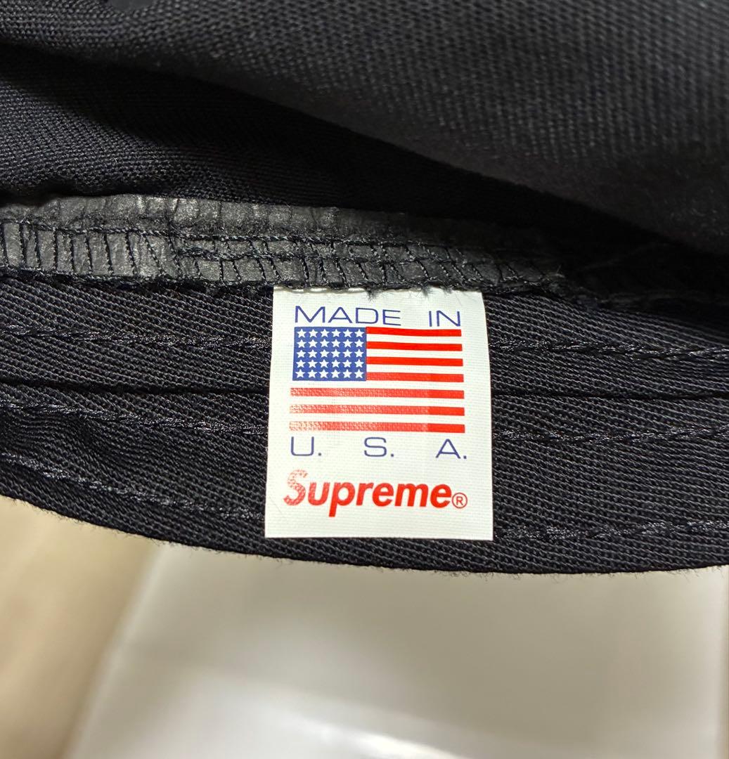 24時間以内発送 新品 黒/赤 Washed Chino Twill Camp
