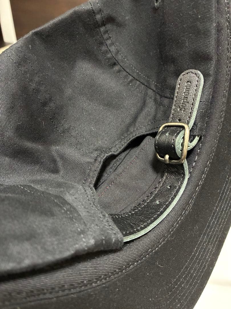 24時間以内発送 新品 黒/赤 Washed Chino Twill Camp