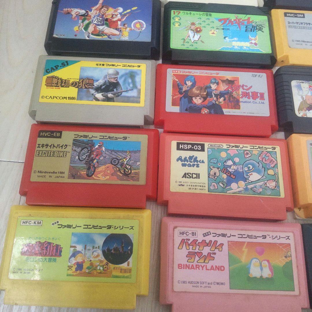 ファミコンソフトジャンク品セット