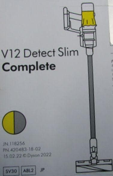 掃除機・クリーナー Dyson V12 Detect Slim Complete SV30 ABL2
