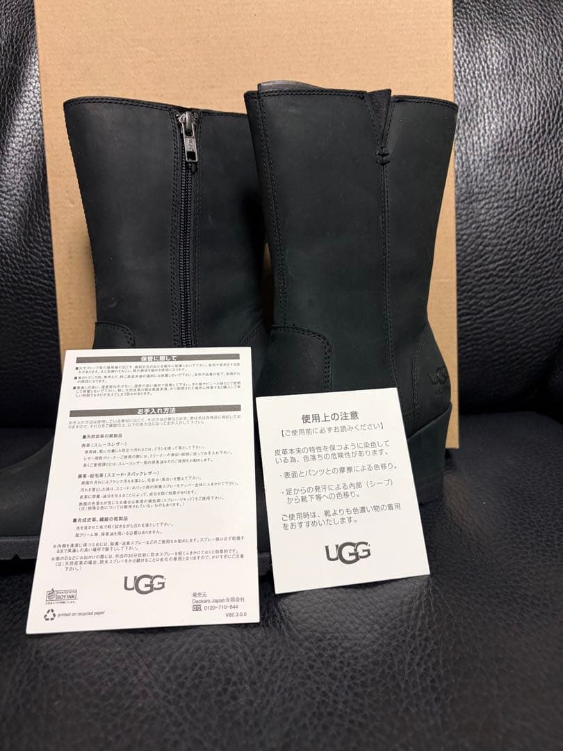 新品Ugg joely 防水性 ウェッジショートブーツ 5(22-23cm