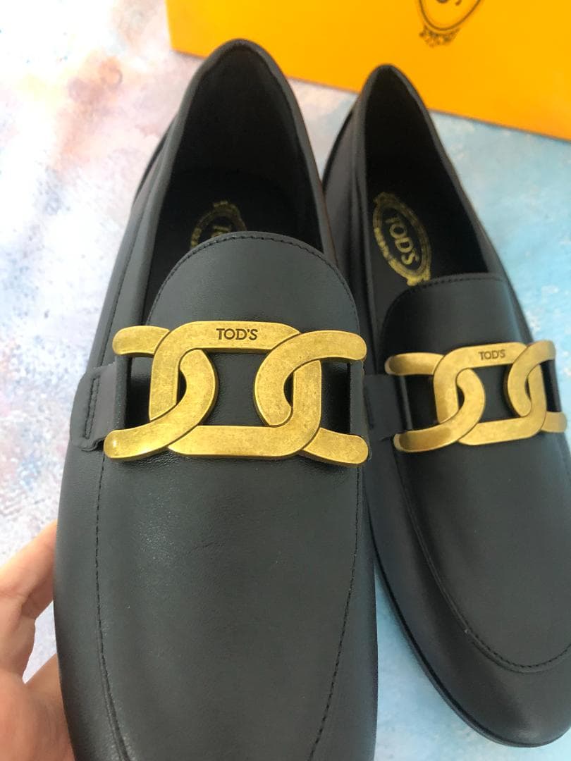 美品！トッズ　　シューズ♥38 黒♥