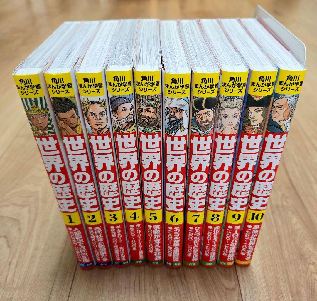 【美品です！】角川まんが学習シリーズ 世界の歴史 全20巻+別巻1冊定番セット