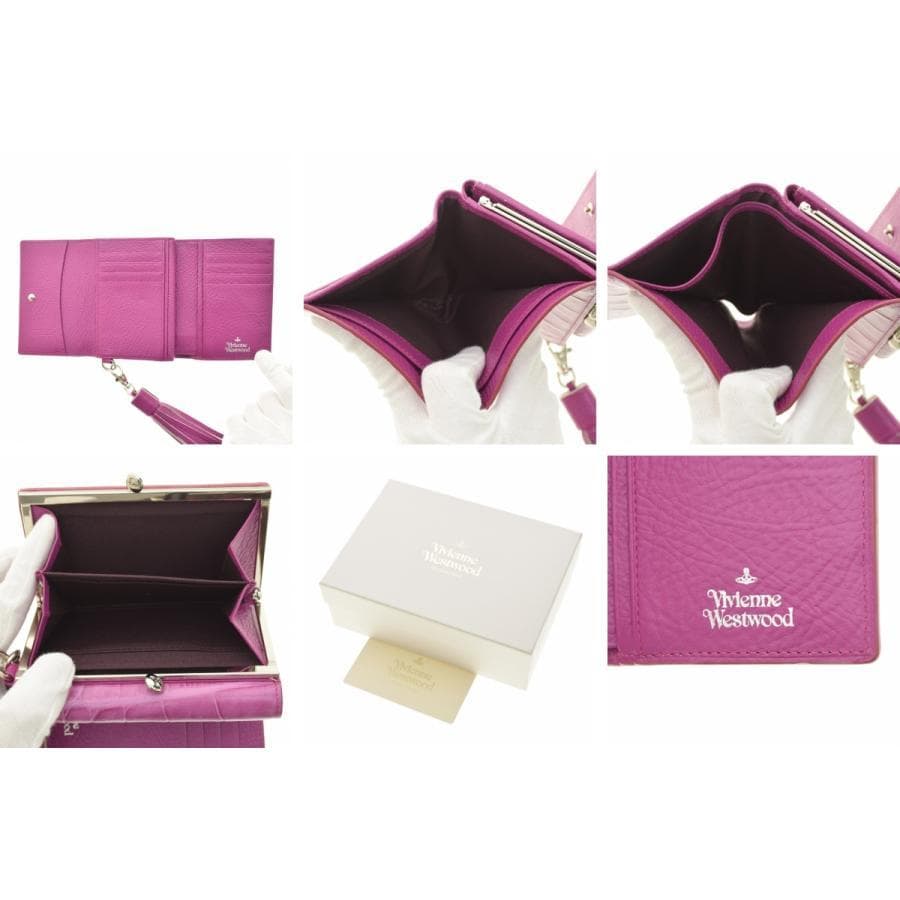 あ*な様 Vivienne Westwood 三つ折り 財布 ピンク ヴィヴィア