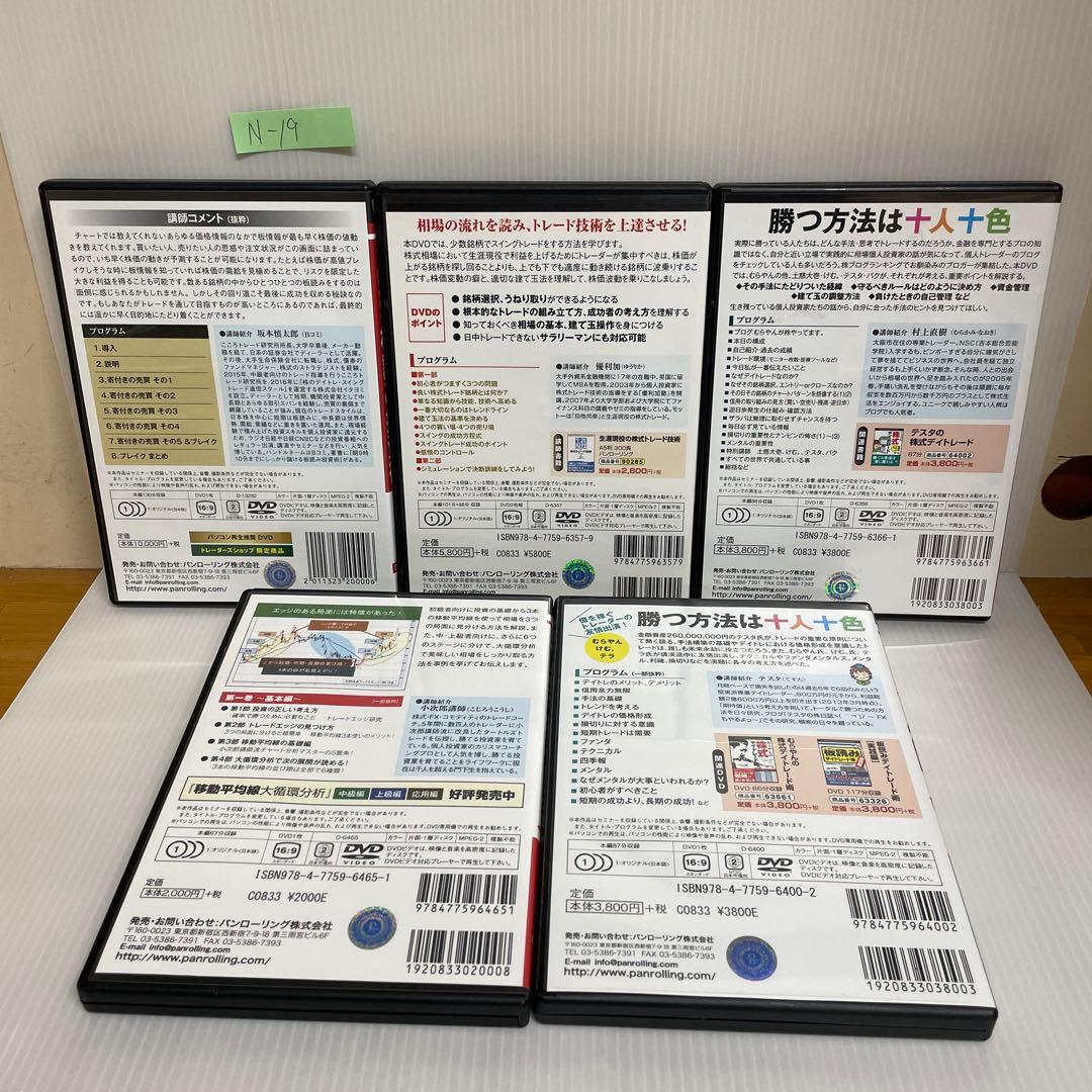 パンローリング株式会社／株式 FX 仮想通貨 投資セミナーDVD 20枚セット