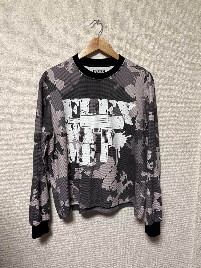 トップス FLEXWITME YOKO CAMO THERMAL LONG TEE