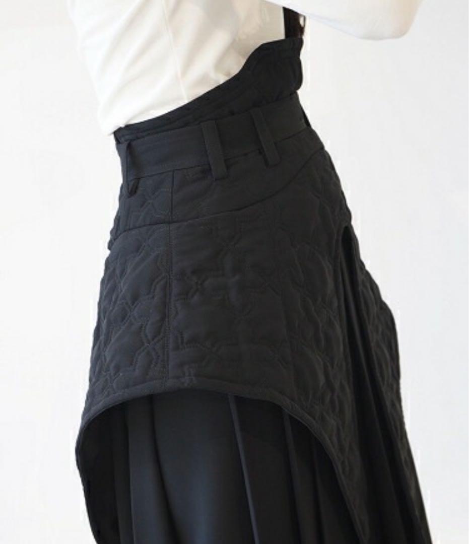 【HATRA(ハトラ)】Octa_Quilt_Skirt プリーツスカート　袴