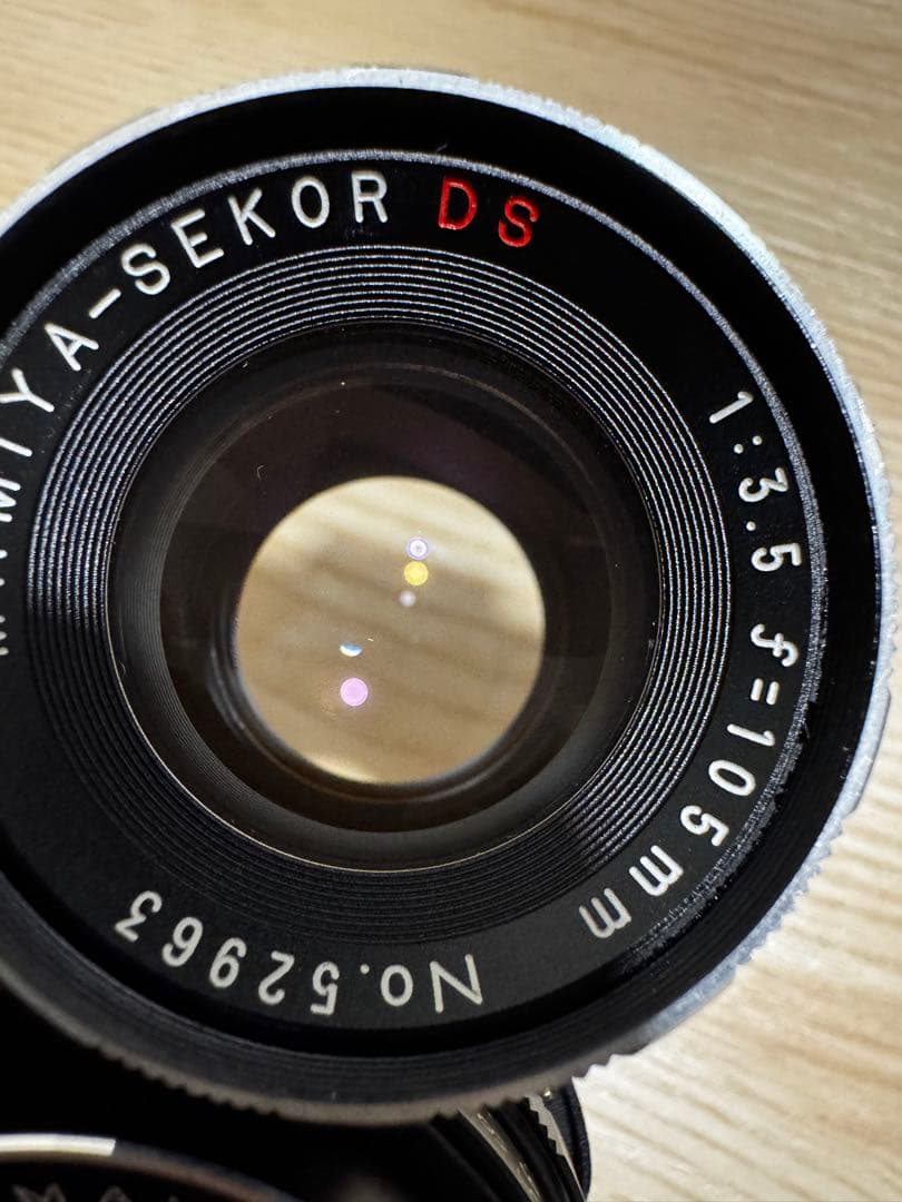 フィルムカメラ MAMIYA SEKOR C DS 105mm f/3.5
