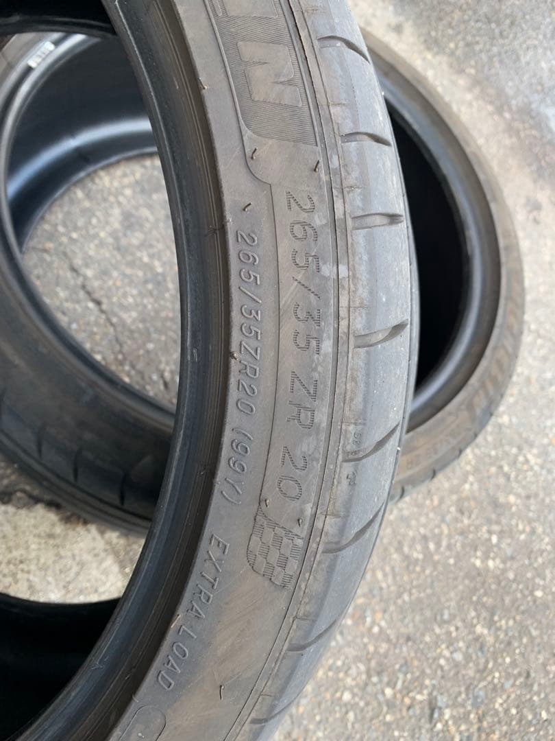 ミシュラン 265/35ZR20 サマータイヤ 2本セット