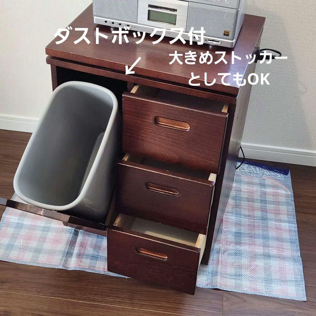 レトロ キャビネット テレビ台 収納 ワゴン 古民家 ダストボックス 引き出し