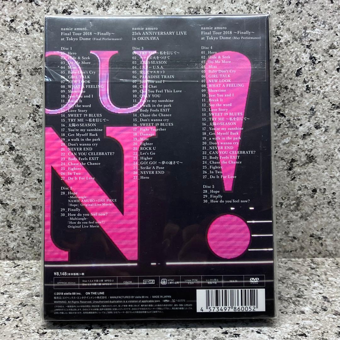 安室奈美恵/ Final Tour 2018 Finally 5月東京公演DVD