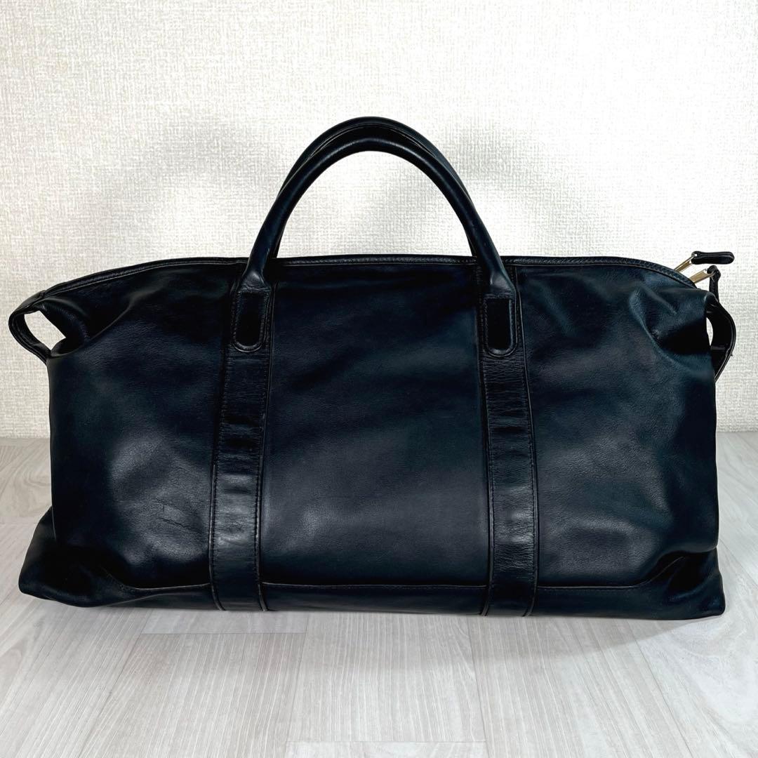 【美品】オールド コーチ　2WAY ボストン バッグ　392　ブラック　大容量