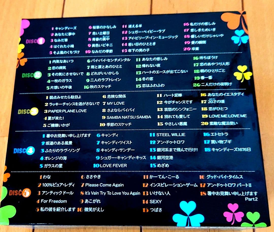 Candies キャンディーズ伝説 96曲収録　アルバム　CD BOX
