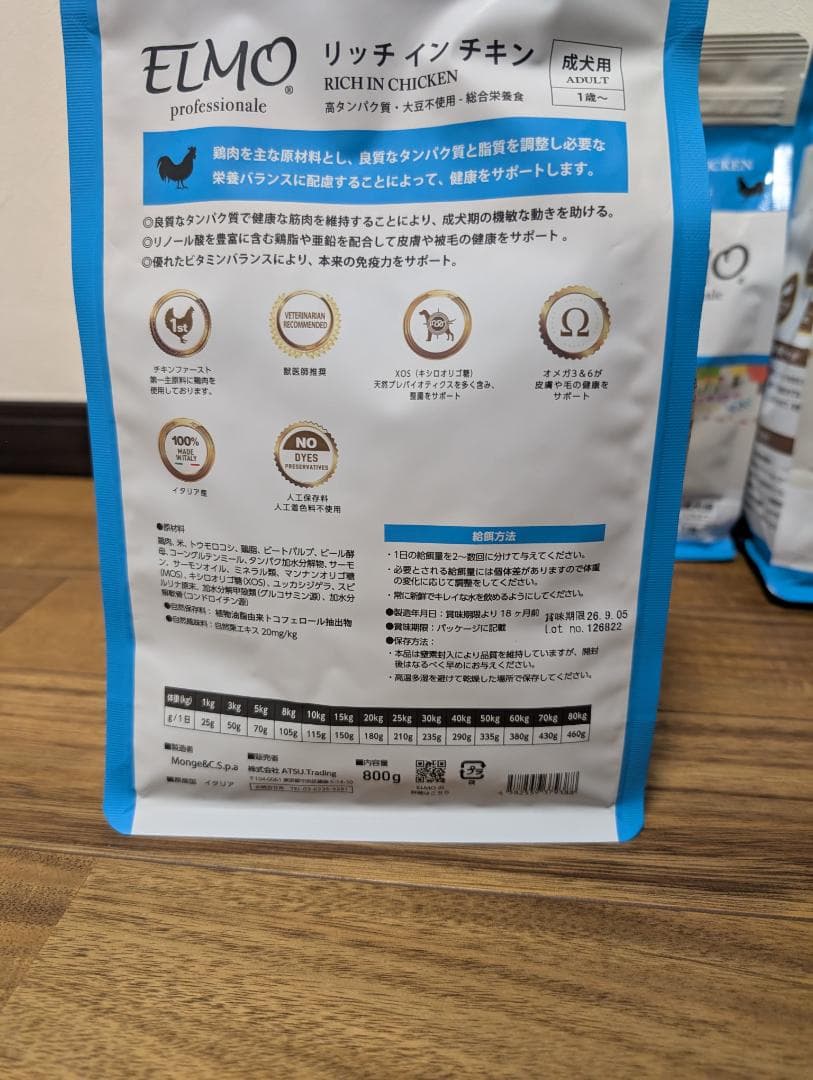 ドッグフード　アダルトリッチインチキン