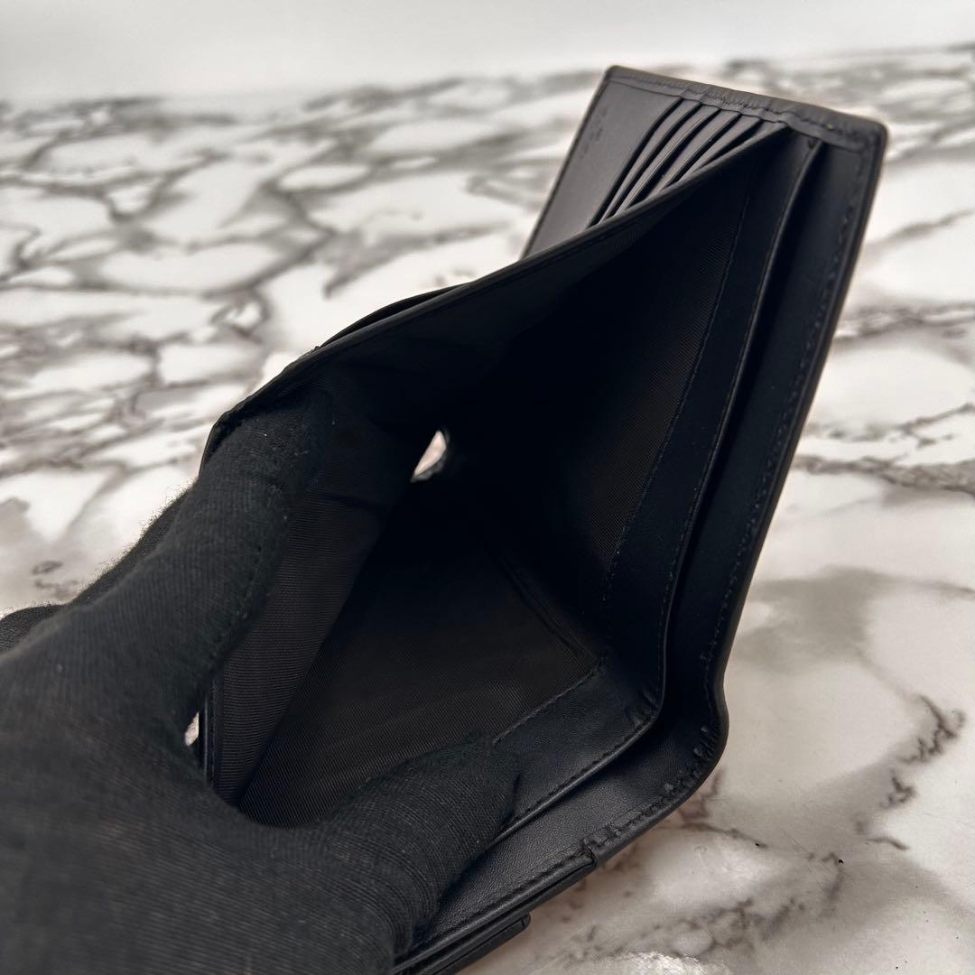 GUCCI グッチ GGキャンバス 二つ折り財布 ジャッキー金具