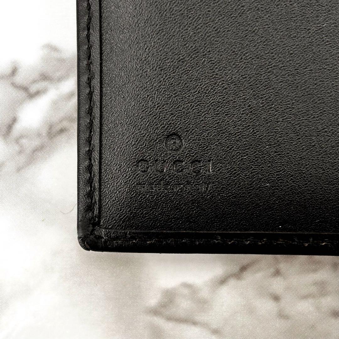 GUCCI グッチ GGキャンバス 二つ折り財布 ジャッキー金具