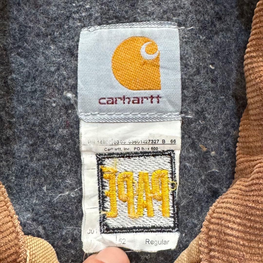 carhartt デトロイトジャケット j01 BRN USA製 52