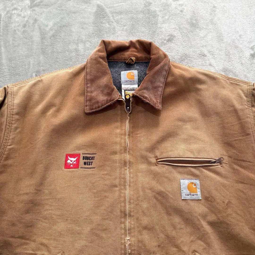 carhartt デトロイトジャケット j01 BRN USA製 52
