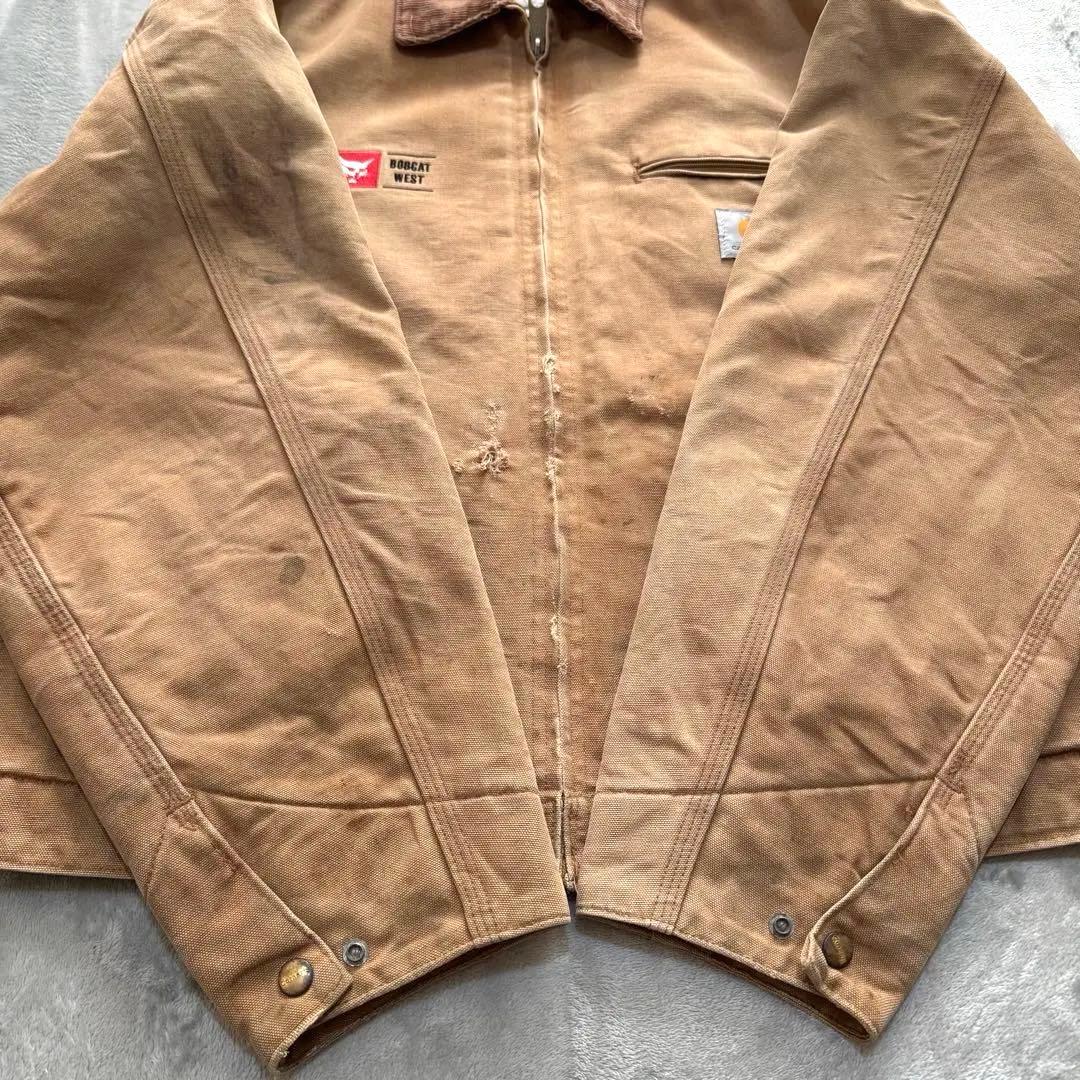 carhartt デトロイトジャケット j01 BRN USA製 52