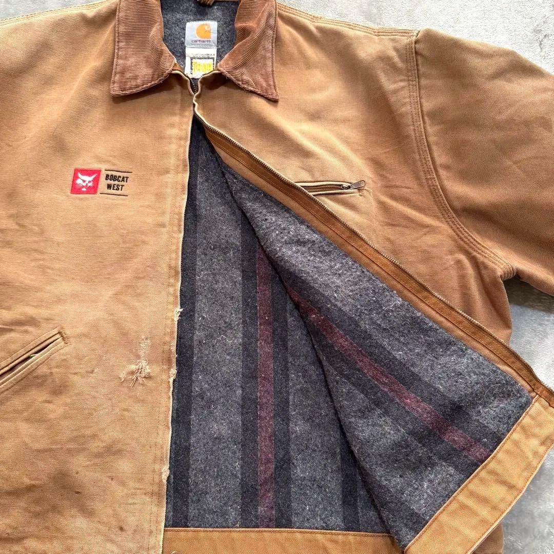 carhartt デトロイトジャケット j01 BRN USA製 52