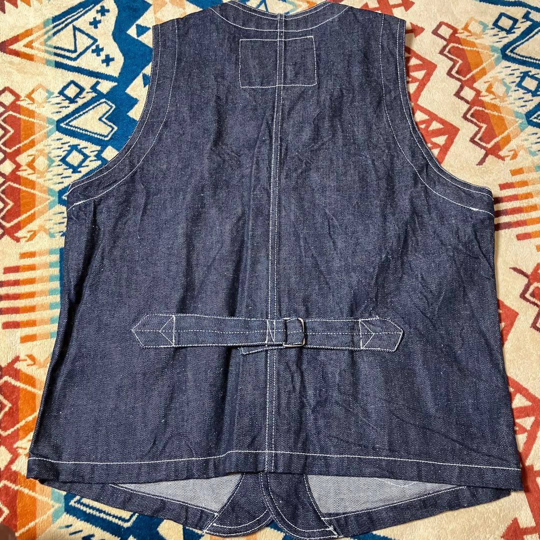 【極美品】Cushman デニムベスト