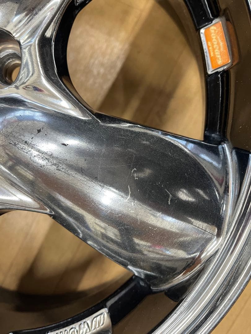 【現品限り】ワーク グッカーズ中古アルミホイール 15インチ4本セット軽自動車
