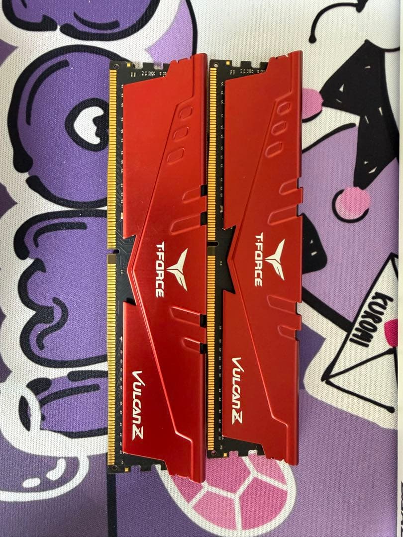 メモリー T-FORCE VULCAN Z DDR4 32GB (16GB x 2)