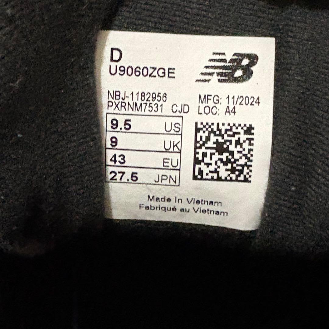 New Balance U9060 ZGE ニューバランス