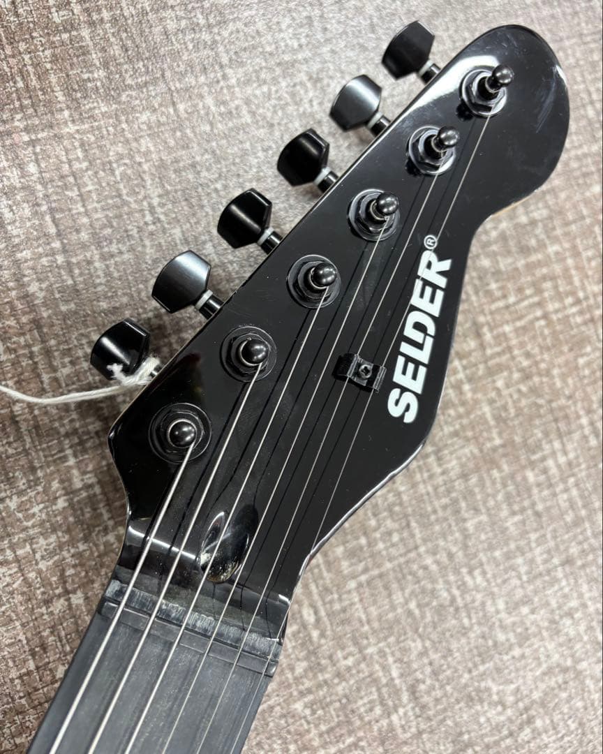 SELDER セルダー エレキギター ST-16 ネオンピンク