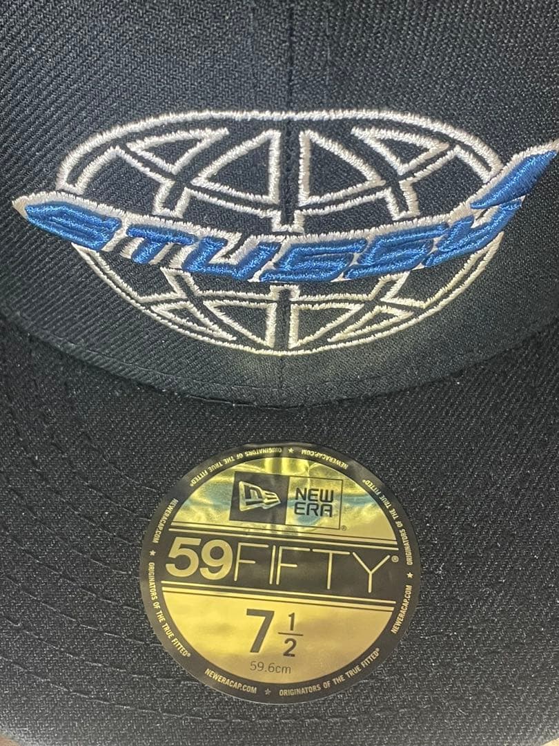 STUSSY 59FIFTY キャップ ブラック 7 1/2