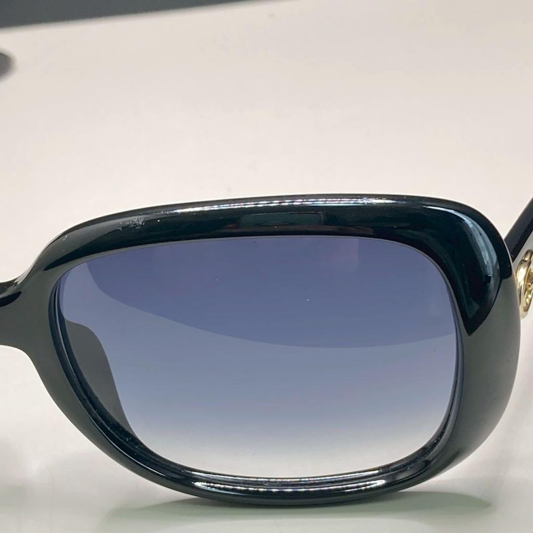 箱付GUCCI グッチ サングラス インターロッキング　BLACK GG柄