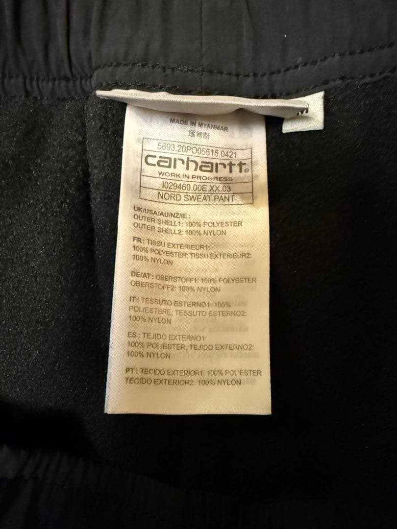 CARHARTT WIP NORD SWEAT PANTS カーハート
