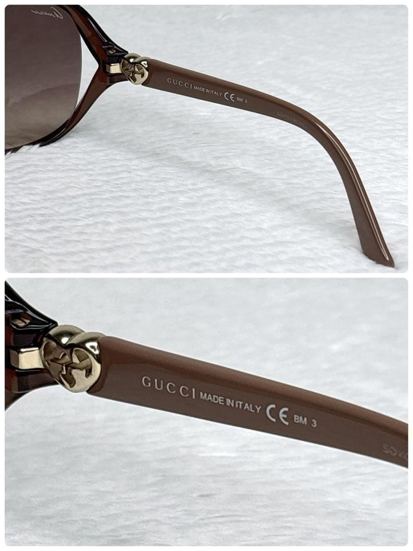 小物 GUCCI GoldHeart Interlocking Sunglasses