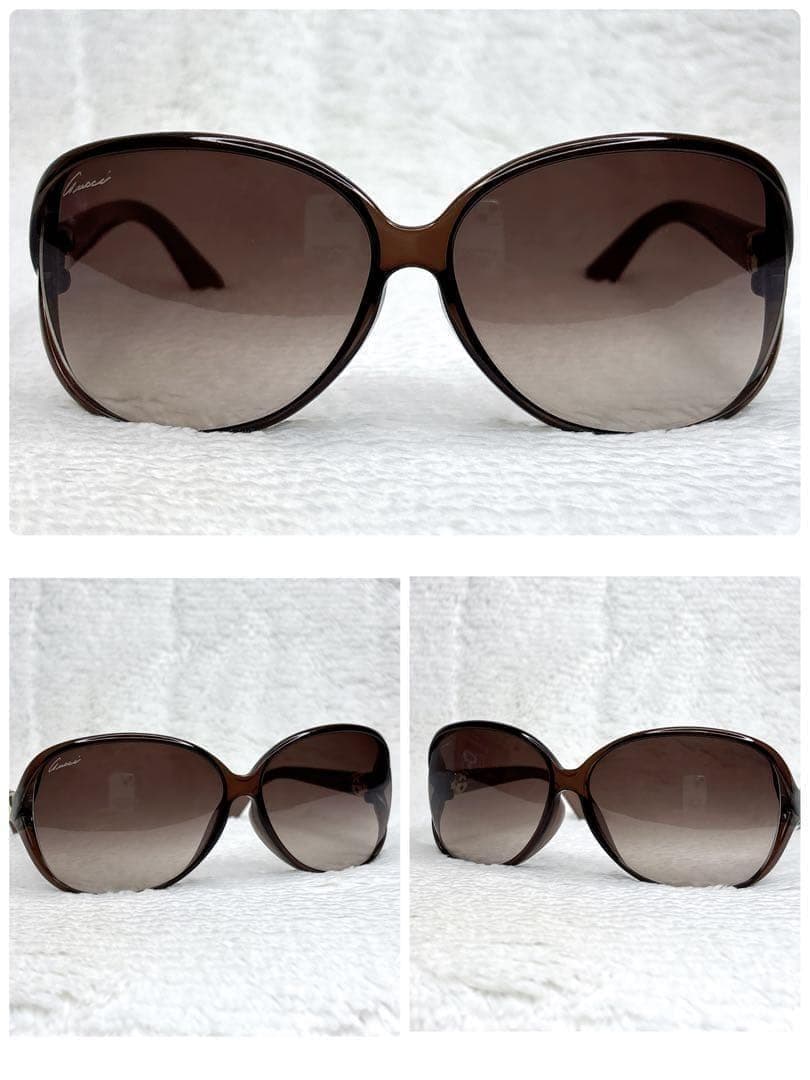 小物 GUCCI GoldHeart Interlocking Sunglasses