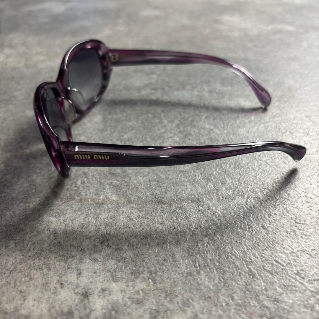 小物 ARCHIVE MIUMIU PURPLE SUNGLASSES