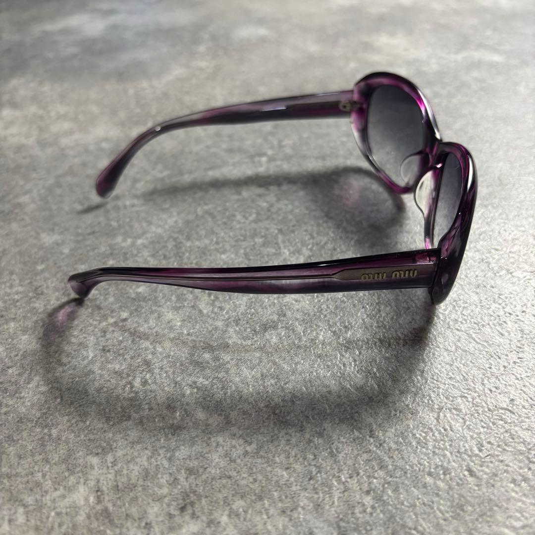 小物 ARCHIVE MIUMIU PURPLE SUNGLASSES