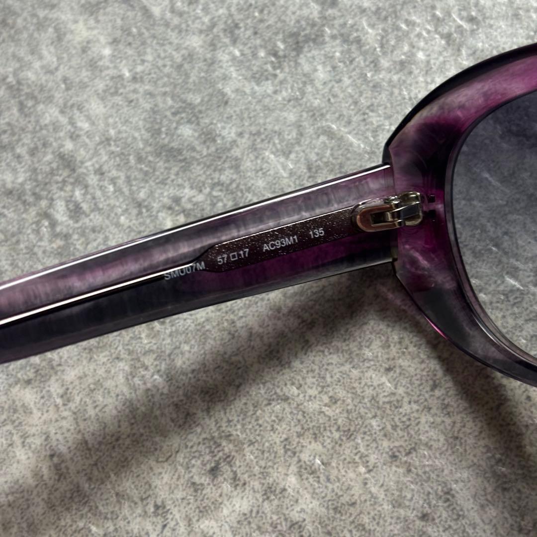 小物 ARCHIVE MIUMIU PURPLE SUNGLASSES