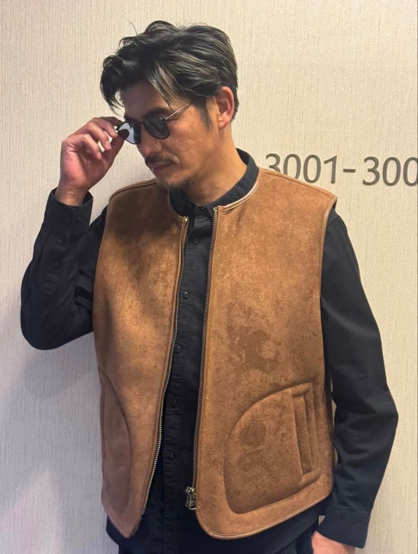 GDC Vegan Mouton Vest 新品未使用 木村拓哉着用