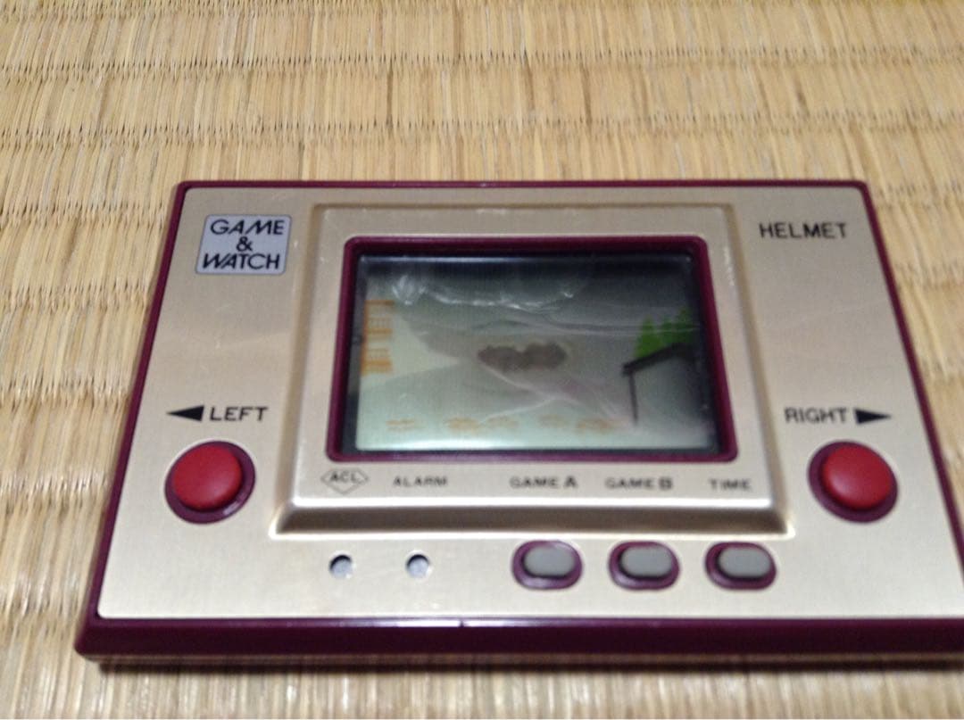 【当時モノ】ゲーム&ウォッチ ヘルメット