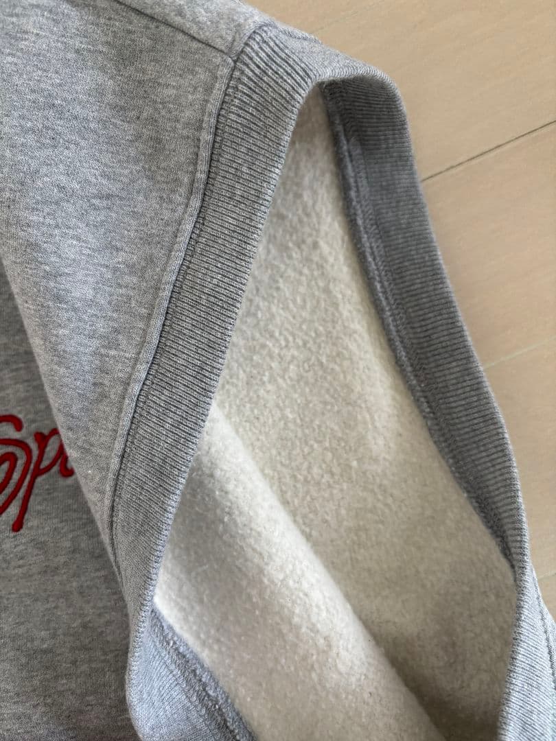 stüssy スポーツベスト グレー　サイズS