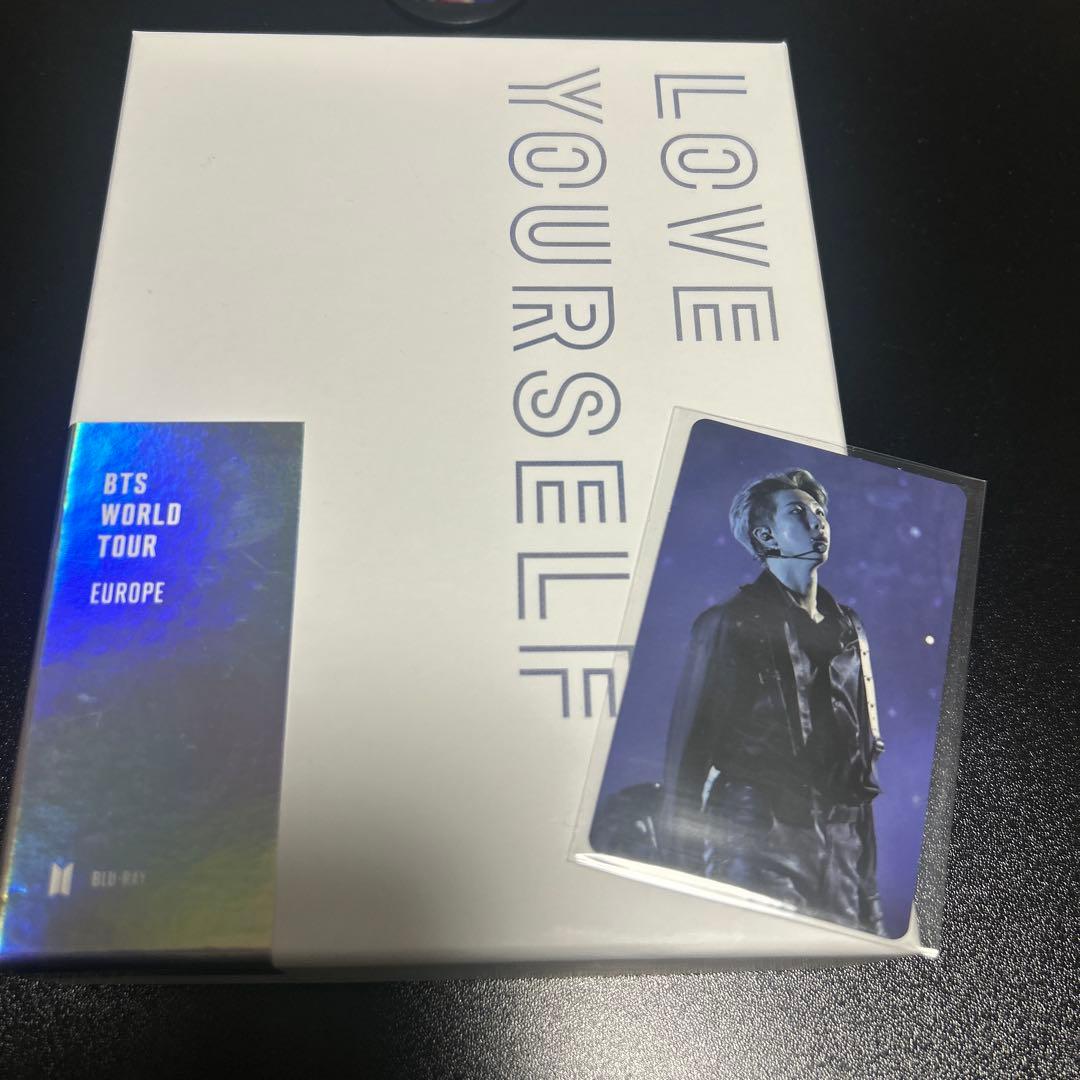 BTS LoveYourself Europe Blu-ray RM トレカ