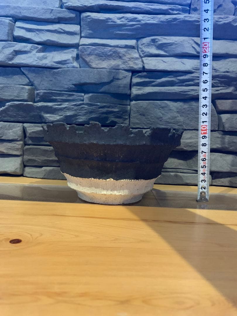 菊地元野　植木鉢　AVOCADO BORDER 新品　中鉢