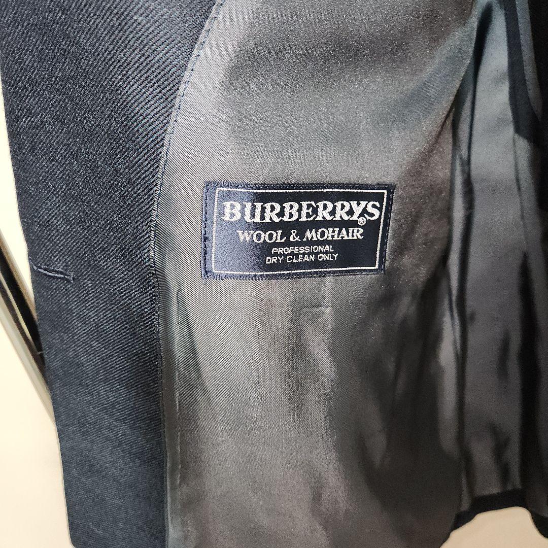 ヴィンテージ　Burberry　ダブルブレストセットアップ　シルバーメタルボタン