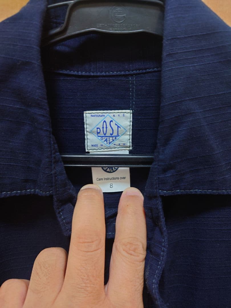 POST OVERALLS CRUZER 5-W クルーザー ジャケット S 紺