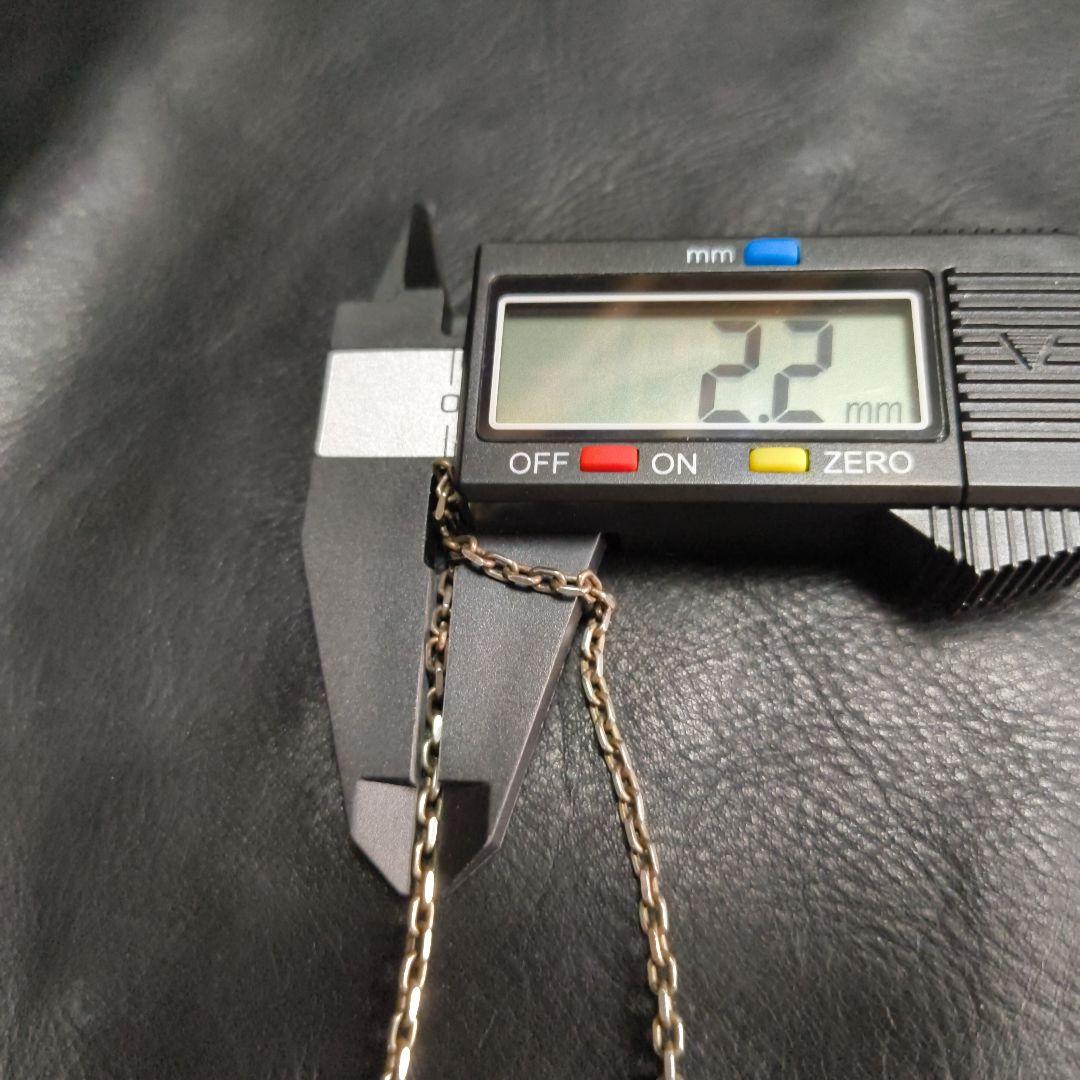 シルバー925 フェザーネックレス ターコイズ石付き 11g