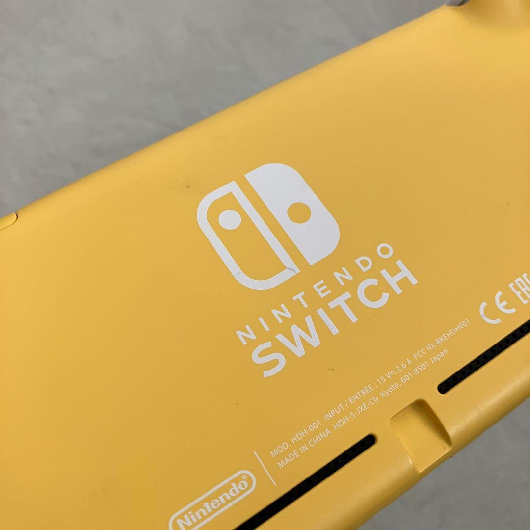 【動作確認済】ニンテンドー Switch Lite イエロー 保護ケースセット