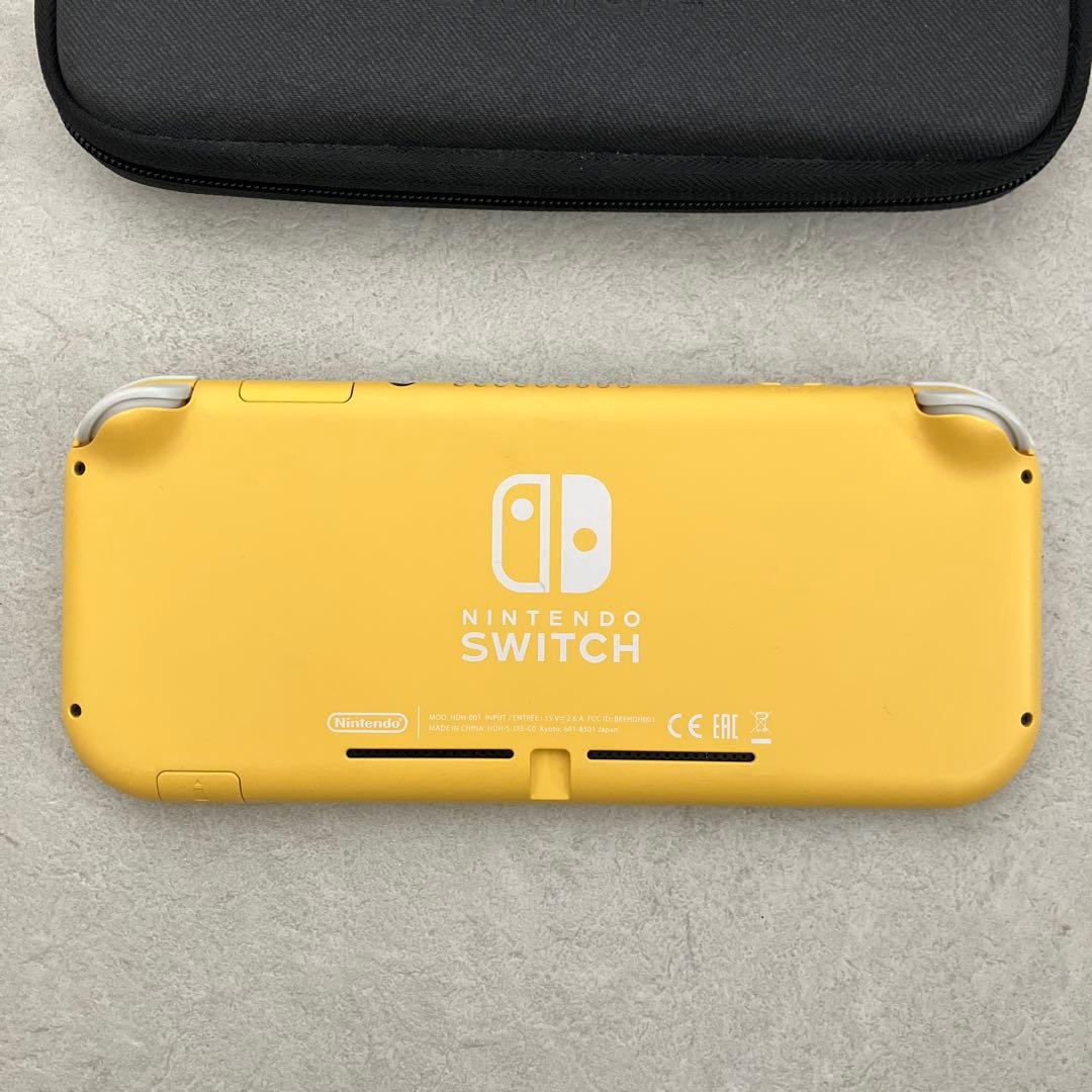 【動作確認済】ニンテンドー Switch Lite イエロー 保護ケースセット